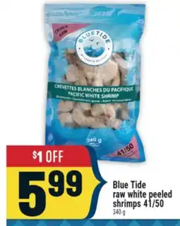 Marché Adonis Blue Tide raw white peeled shrimps 41/50 offer