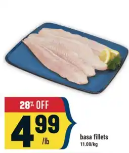 Marché Adonis basa fillets offer