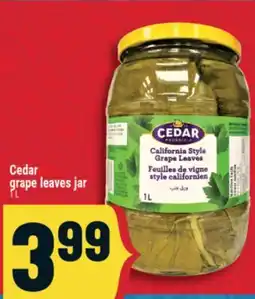 Marché Adonis Cedar grape leaves jar offer