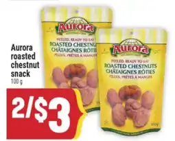 Marché Adonis Aurora roasted chestnut snack offer