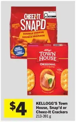 Foodland Town House, Snap'd or Cheez-It Crackers offer
