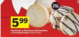 Foodland Shortbread or Shortbread with Sprinkles or Chocolate Drizzle offer