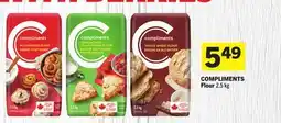 Foodland COMPLIMENTS Flour offer