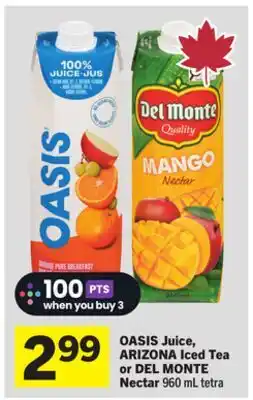 Foodland Juice, Iced Tea or Nectar offer