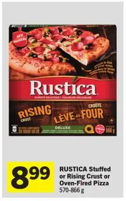Foodland Stuffed or Rising Crust or Oven-Fired Pizza offer