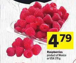 Foodland Raspberries offer