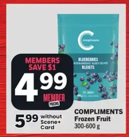 Foodland COMPLIMENTS Frozen Fruit offer