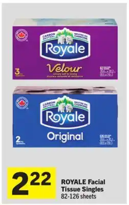 Foodland Facial Tissue Singles offer