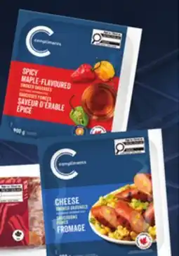 Sobeys COMPLIMENTS Smoked Sausages 900 g or Thick Cut Bacon 1 kg offer