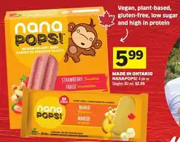 Foodland NANAPOPS! offer