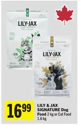 Foodland LILY & JAX SIGNATURE Dog Food offer