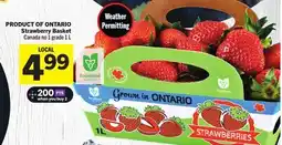 Foodland Strawberry Basket offer