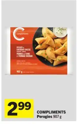Foodland COMPLIMENTS Perogies offer