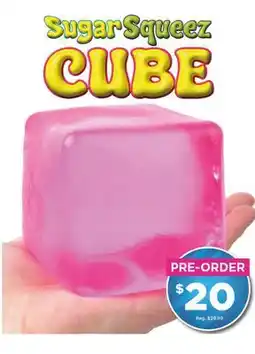 Showcase SugarSqueez Cube Large Size Stress Ball offer