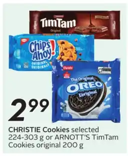 Sobeys CHRISTIE Cookies selected ARNOTT'S TimTam offer