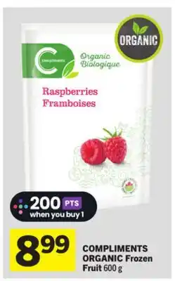 Foodland COMPLIMENTS ORGANIC Frozen Fruit offer