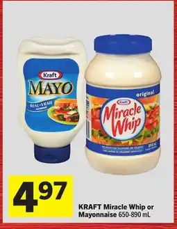 Foodland Miracle Whip or Mayonnaise offer