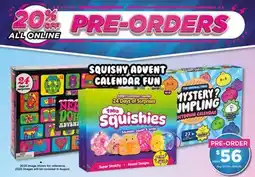 Showcase SQUISHY ADVENT CALENDAR FUN offer