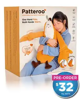 Showcase Patteroo Banana Body Pillow Plush Toy offer