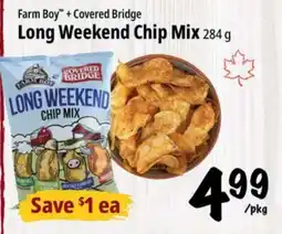 Farm Boy Farm Boy Covered Bridge Long Weekend Chip Mix offer