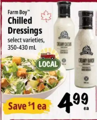 Farm Boy Farm Boy Chilled Dressings offer