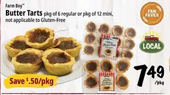 Farm Boy Farm Boy Butter Tarts offer