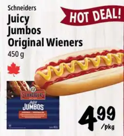 Farm Boy Schneiders Juicy Jumbos Original Wieners offer