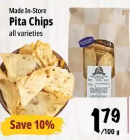 Farm Boy Made In-Store Pita Chips offer