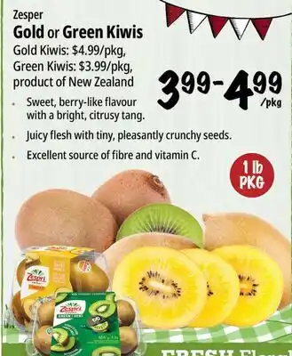 Farm Boy Zesper Gold or Green Kiwis offer