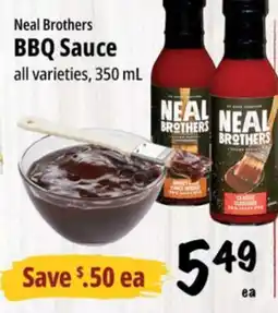 Farm Boy Neal Brothers BBQ Sauce offer