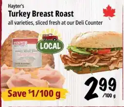Farm Boy Hayter's Turkey Breast Roast offer