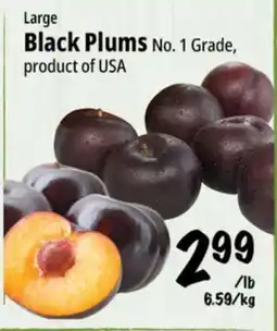 Farm Boy Large Black Plums offer