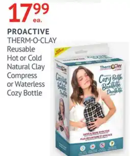 IDA Pharmacy PROACTIVE THERM-O-CLAY Reusable Hot or Cold Natural Clay Compress or Waterless Cozy Bottle offer