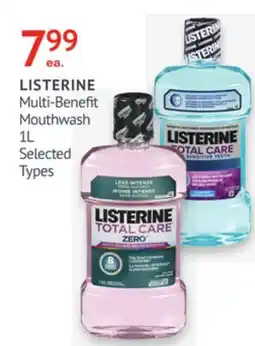 IDA Pharmacy LISTERINE Multi-Benefit Mouthwash offer