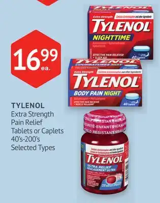 IDA Pharmacy TYLENOL offer