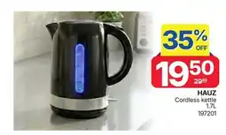 Rossy HAUZ Cordless Kettle offer
