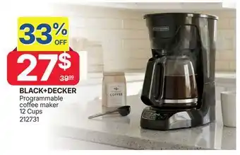 Rossy BLACK+DECKER Programmable coffee maker offer