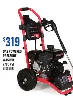 Canac GAS POWERED PRESSURE WASHER 2700PSI offer