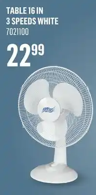 Canac TABLE FAN 16 IN 3 SPEEDS offer