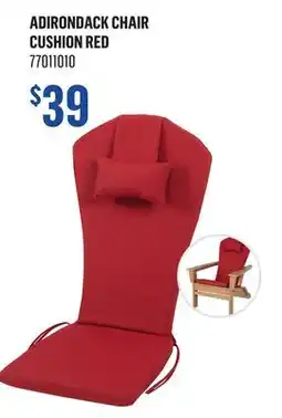 Canac Adirondack Chair Cushion Red offer