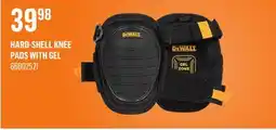 Canac Hard-Shell Knee Pads with gel offer