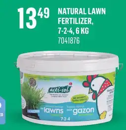 Canac Natural Lawn Fertilizer, 7-2-4 offer