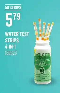 Canac WATER TEST STRIPS offer