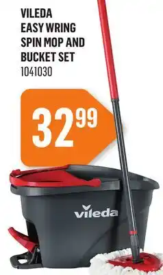 Canac VILEDA Easy Wring Spin Mop and Bucket Set offer