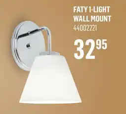 Canac FATY 1-LIGHT WALL MOUNT offer