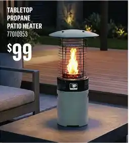 Canac TABLETOP PROPANE PATIO HEATER offer
