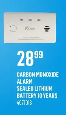 Canac CARBON MONOXIDE ALARM offer