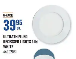 Canac Ultrathin LED Recessed Lights 4in offer