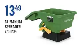 Canac 3 L MANUAL SPREADER offer
