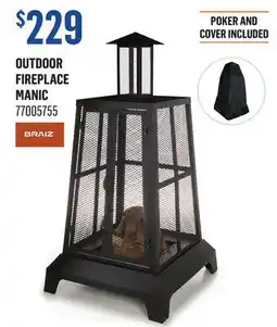 Canac Outdoor Fireplace offer